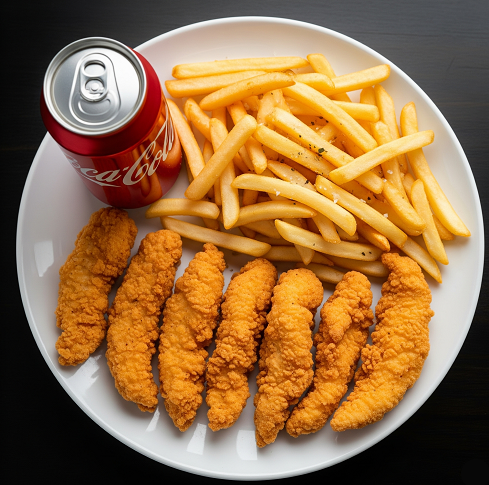 8 Pcs Boneless Strips 