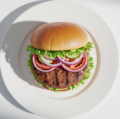 Single Supreme Burger 